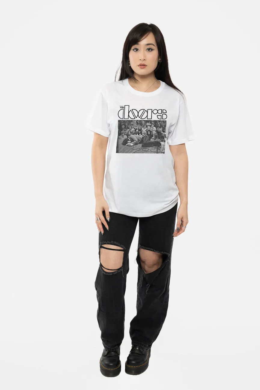 The Doors Jim On Floor T Shirt sold by Paradiso Clothing product image thumbnail 2