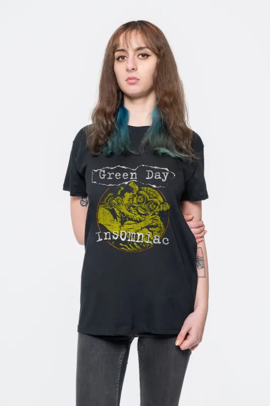 Green Day Insomniac Free Hugs T Shirt sold by Paradiso Clothing