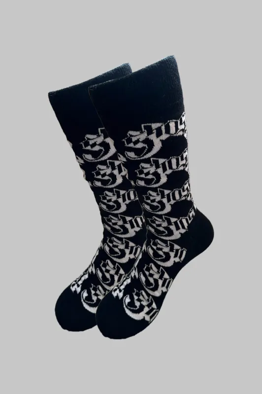 Ghost Band Logo Pattern Ankle Socks sold by Paradiso Clothing