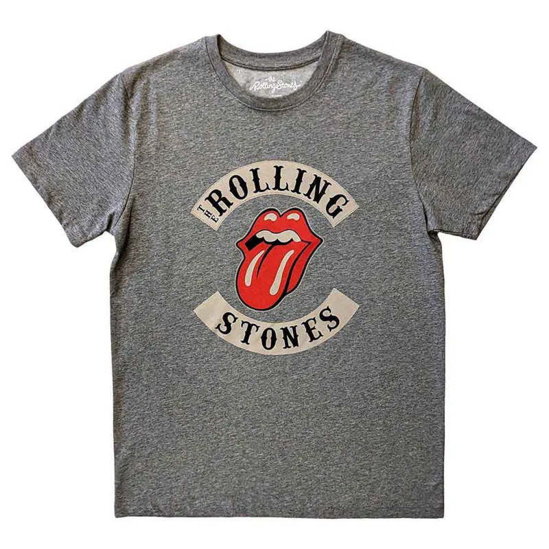 The Rolling Stones Biker Tongue T Shirt sold by Paradiso Clothing