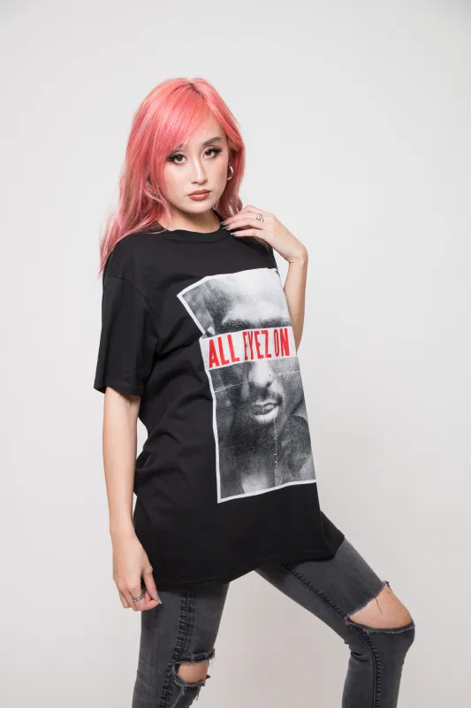 Tupac All Eyez on Me T Shirt made by Paradiso Clothing