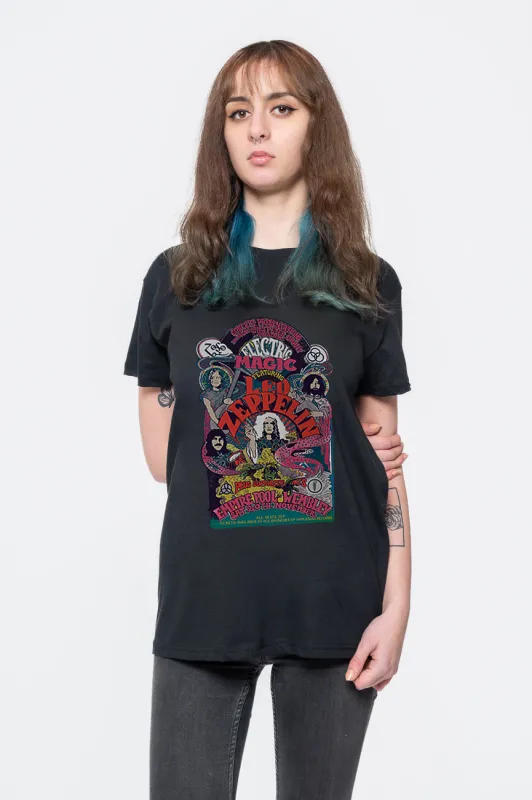Led Zeppelin Full Colour Electric Magic T Shirt sold by Paradiso Clothing