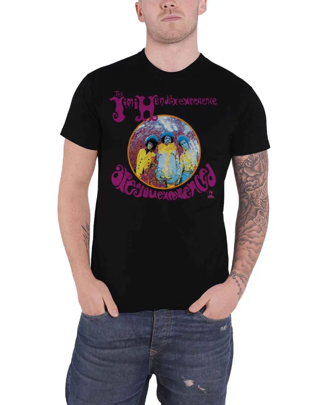 Jimi Hendrix Are You Experienced T Shirt made by Paradiso Clothing