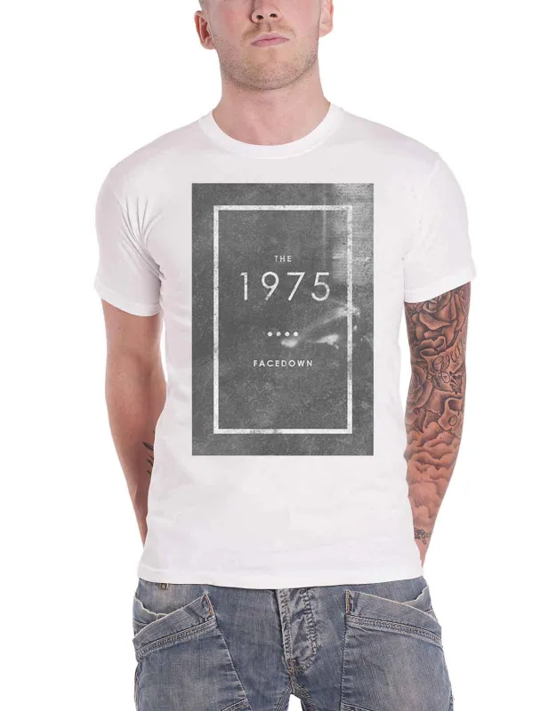 The 1975 Facedown Band Logo T Shirt made by Paradiso Clothing