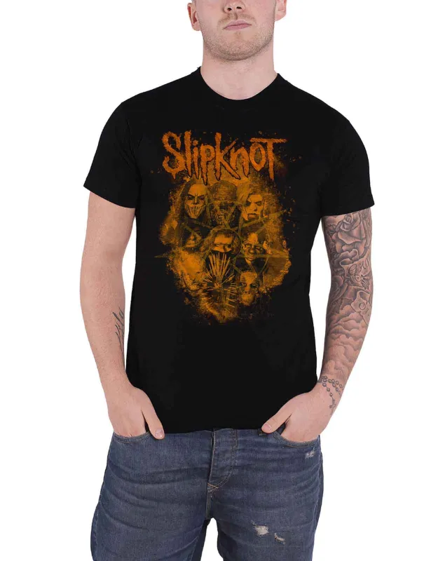 Slipknot We Are Not Your Kind Orange T Shirt sold by Paradiso Clothing