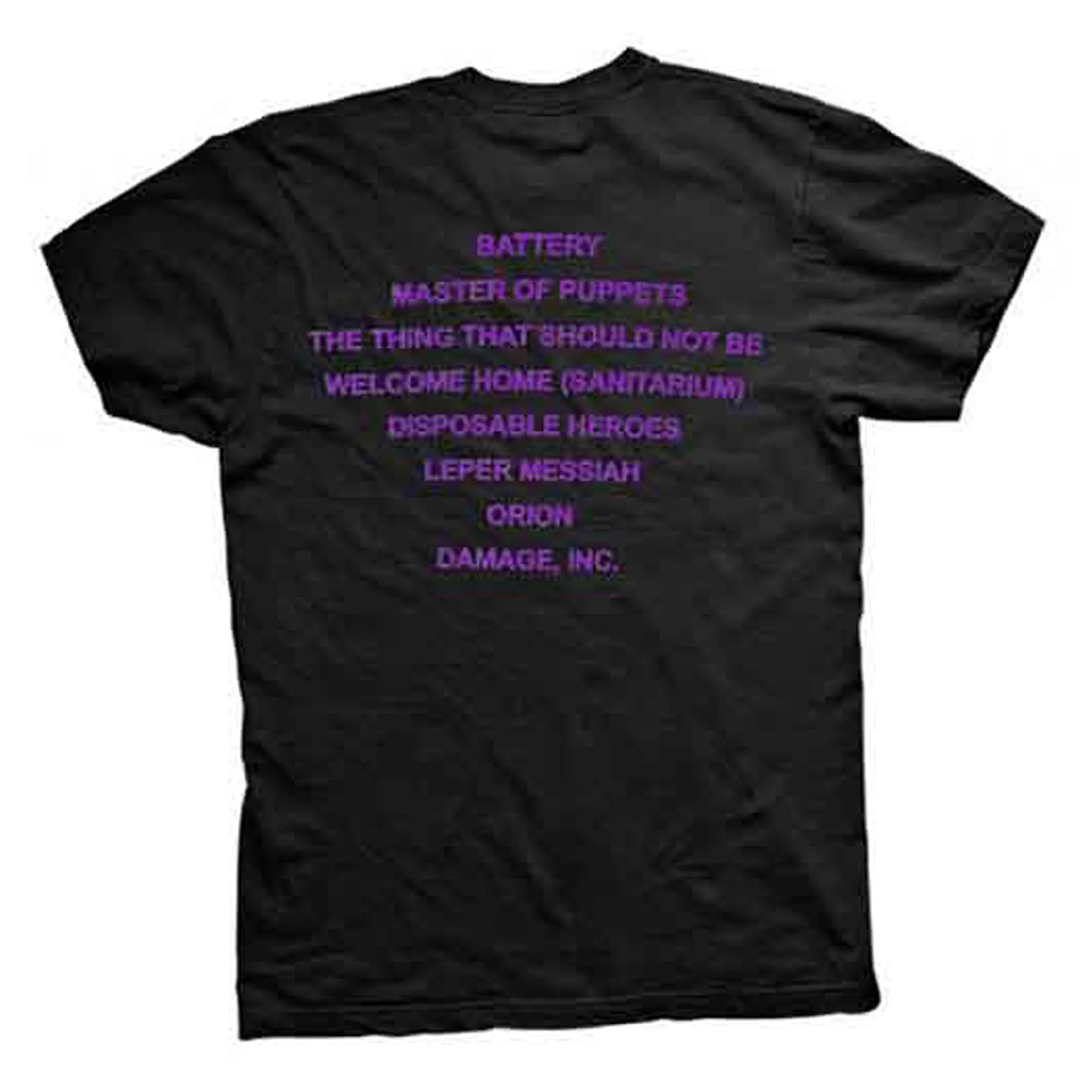 Metallica Master Of Puppets T Shirt sold by Paradiso Clothing product image thumbnail 2