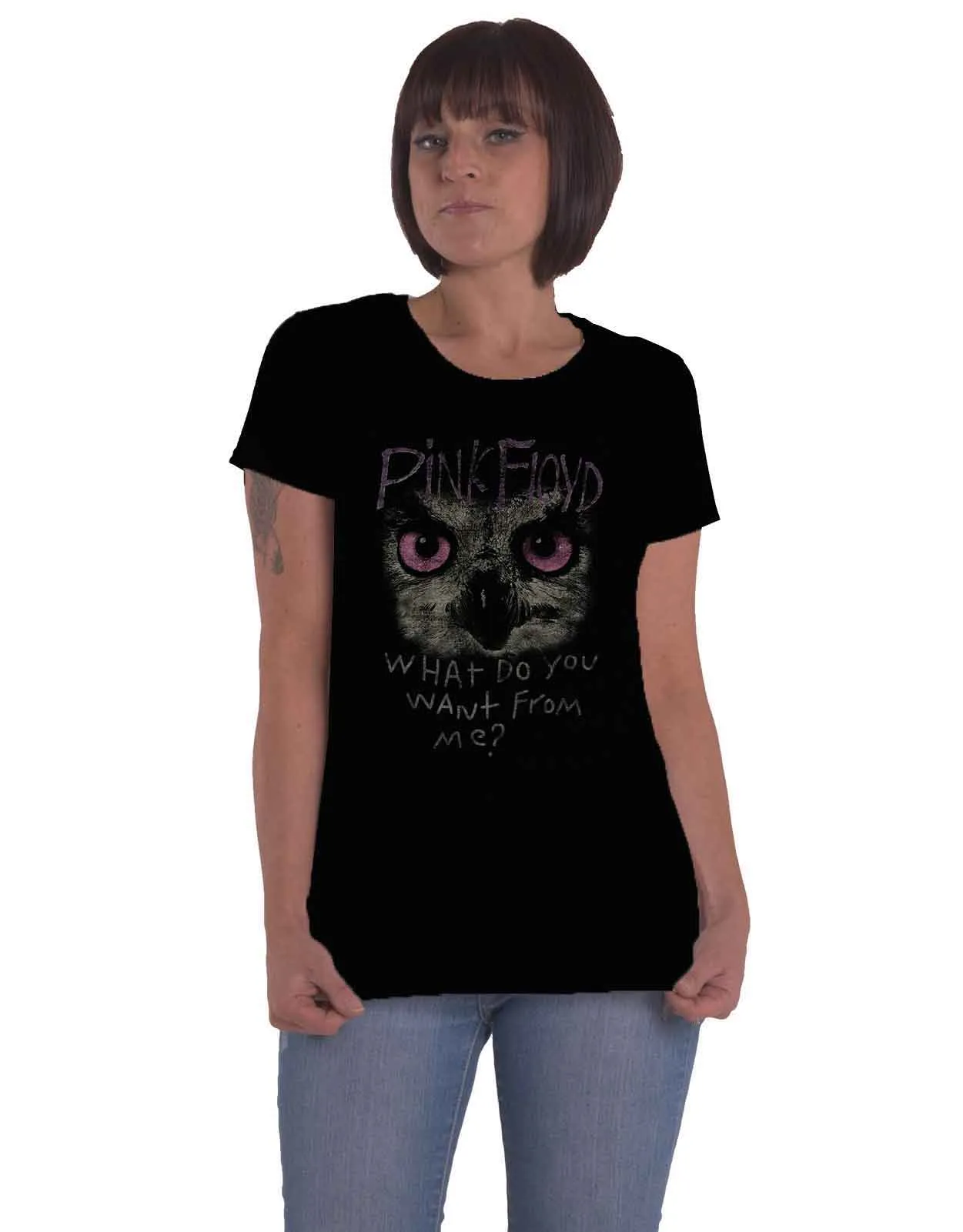 Pink Floyd What Do You Want From Me Skinny Fit T Shirt sold by Paradiso Clothing