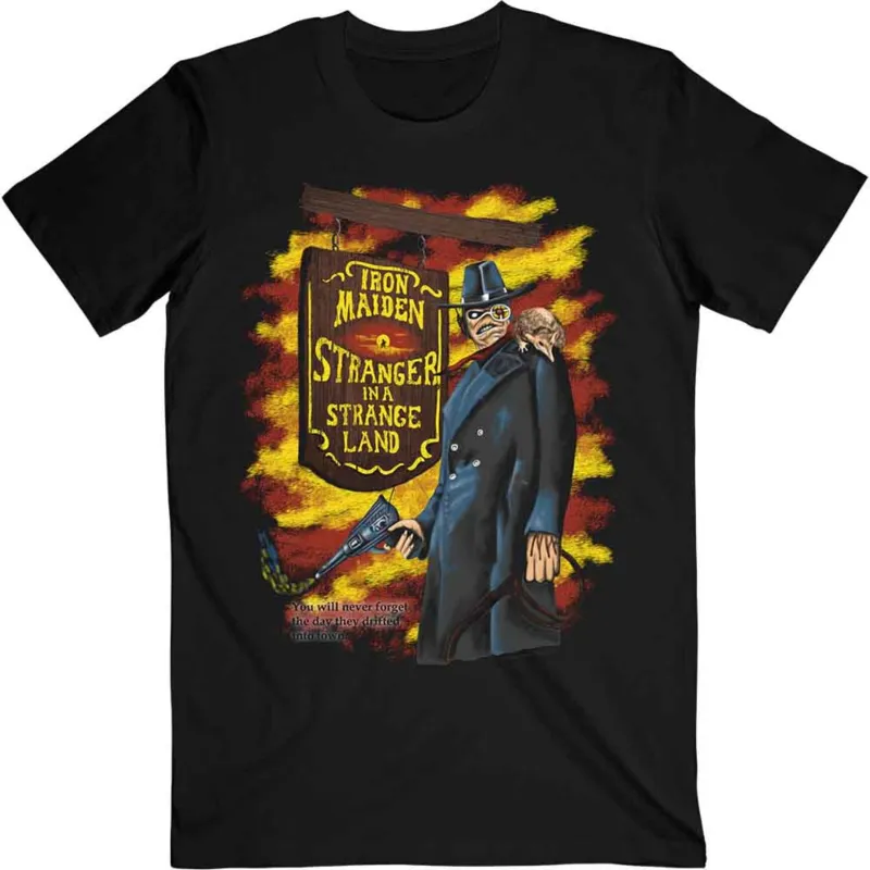 Iron Maiden Stranger In A Strange Land Tour T Shirt sold by Paradiso Clothing