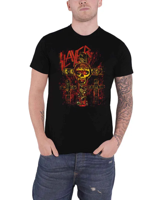 Slayer SOS Crucifiction T Shirt sold by Paradiso Clothing