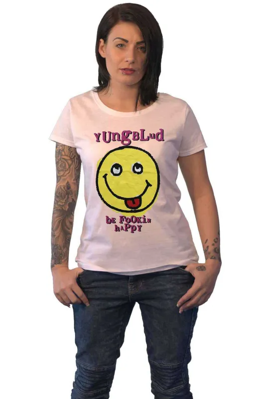 Yungblud Raver Smile Skinny Fit T Shirt sold by Paradiso Clothing