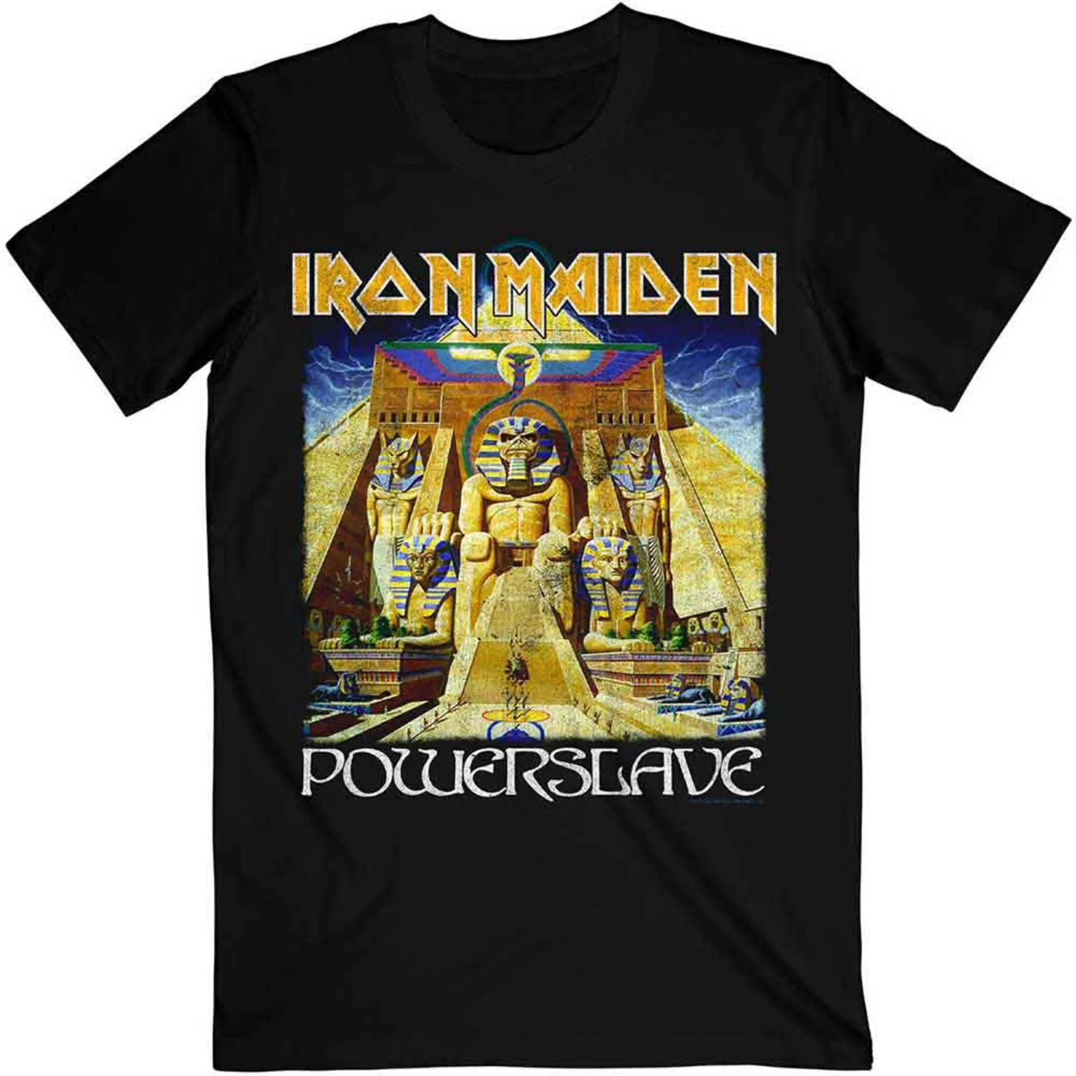 Iron Maiden Powerslave World Slavery Tour T Shirt sold by Paradiso Clothing