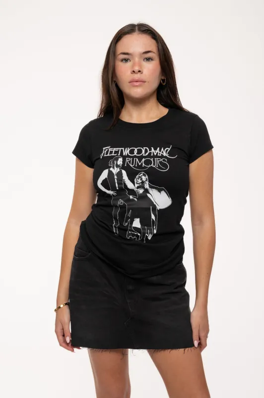 Fleetwood Mac Rumours Skinny Fit T Shirt sold by Paradiso Clothing
