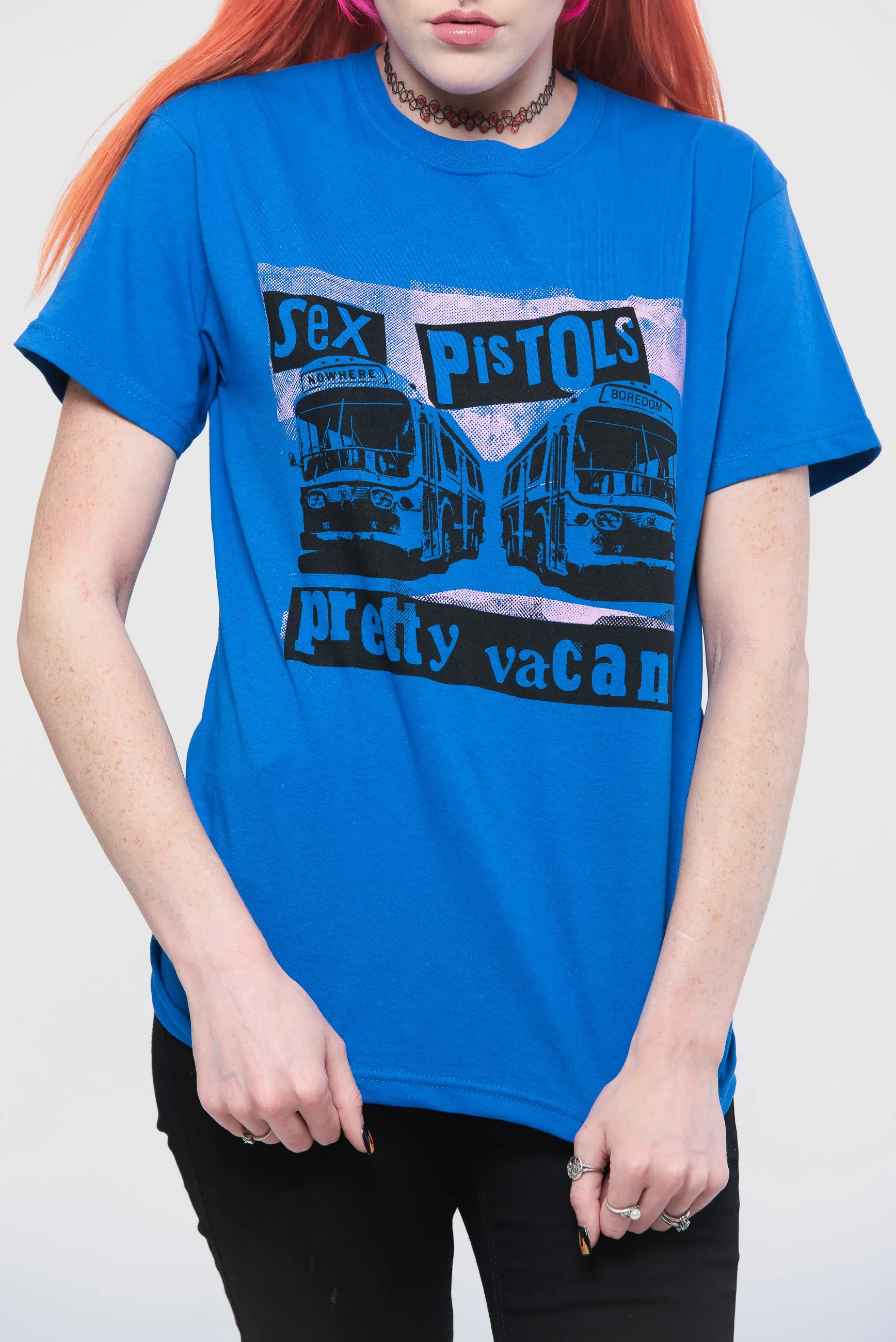 The Sex Pistols Pretty Vacant Coaches T Shirt sold by Paradiso Clothing product image thumbnail 3