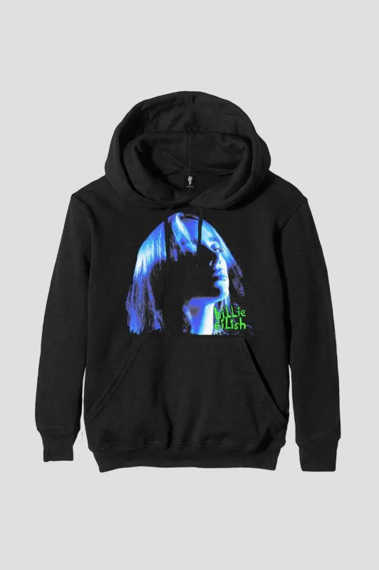 Billie Eilish Neon Shadow Hoodie made by Paradiso Clothing