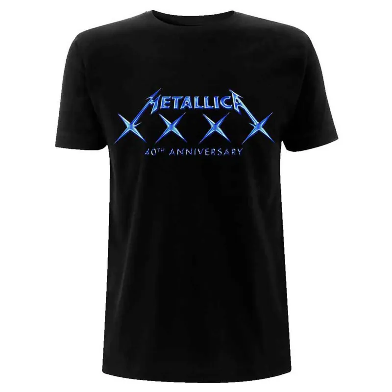 Metallica 40 XXXX T Shirt made by Paradiso Clothing