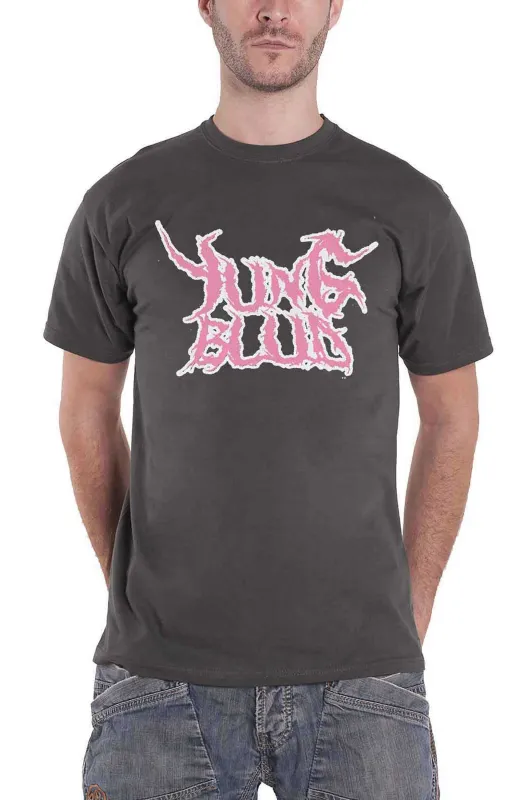 Yungblud DEADHAPPY Pink Logo T Shirt sold by Paradiso Clothing
