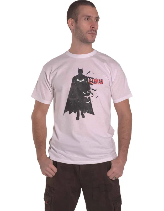 The Batman Distressed Figure T Shirt sold by Paradiso Clothing