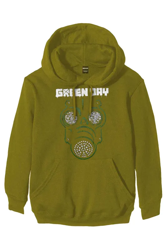 Green Day Gas Mask Hoodie made by Green Day