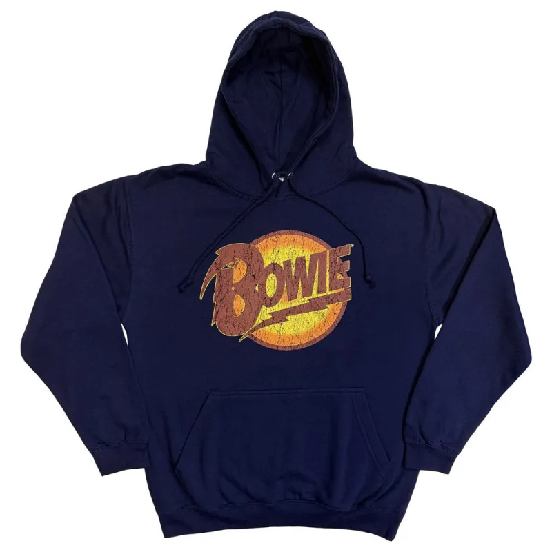 David Bowie Vintage Diamond Dogs Hoodie made by Paradiso Clothing