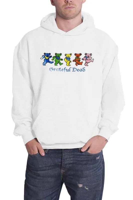 Grateful Dead Dancing Bears Hoodie made by Grateful Dead