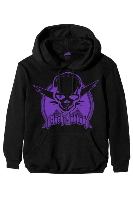 Black Sabbath Aviation Skull Hoodie sold by Paradiso Clothing
