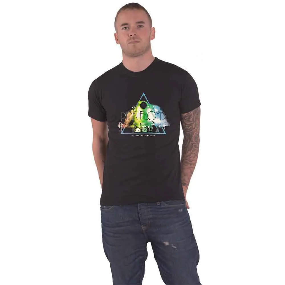 Pink Floyd Live Band Rainbow Tone 50 Years T Shirt sold by Paradiso Clothing