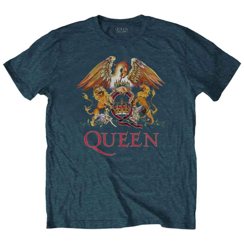 Queen Classic Crest T Shirt sold by Paradiso Clothing