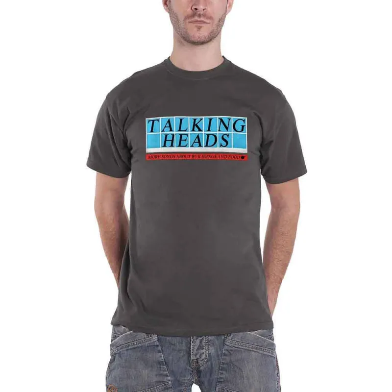 Talking Heads Tiled Band T Shirt sold by Paradiso Clothing
