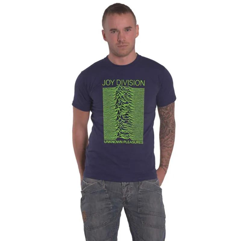 Joy Division Unknown Pleasures T Shirt made by Paradiso Clothing