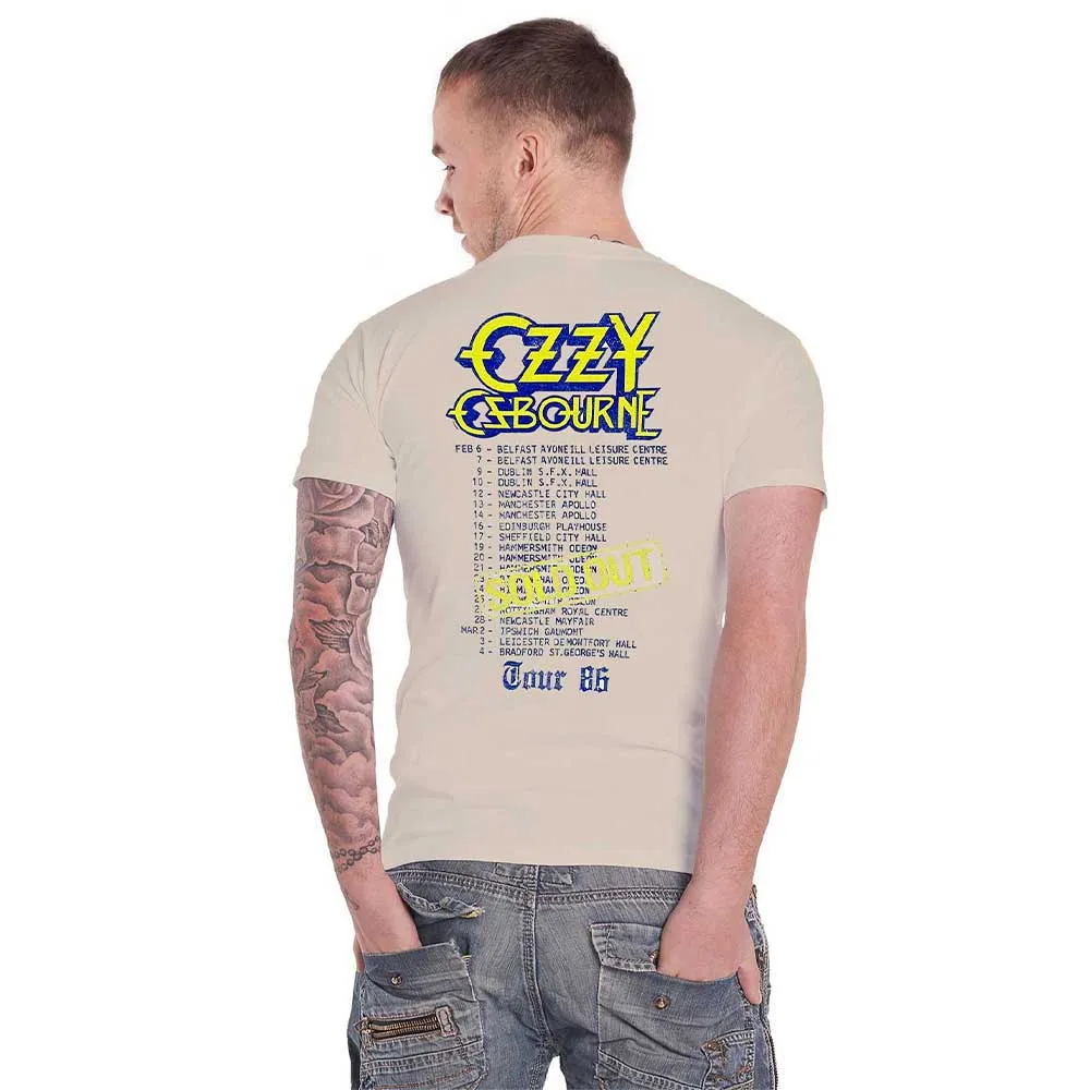 Ozzy Osbourne The Ultimate Sin Tour 86 T Shirt sold by Paradiso Clothing product image thumbnail 2