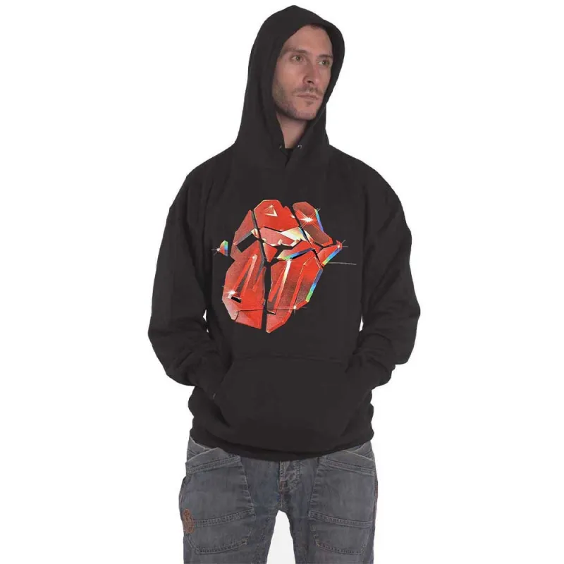 The Rolling Stones Hackney Diamonds Lick Hoodie sold by Paradiso Clothing