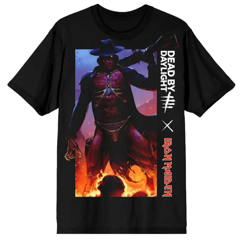 Iron Maiden Dead By Daylight Gunslinger T Shirt made by Paradiso Clothing