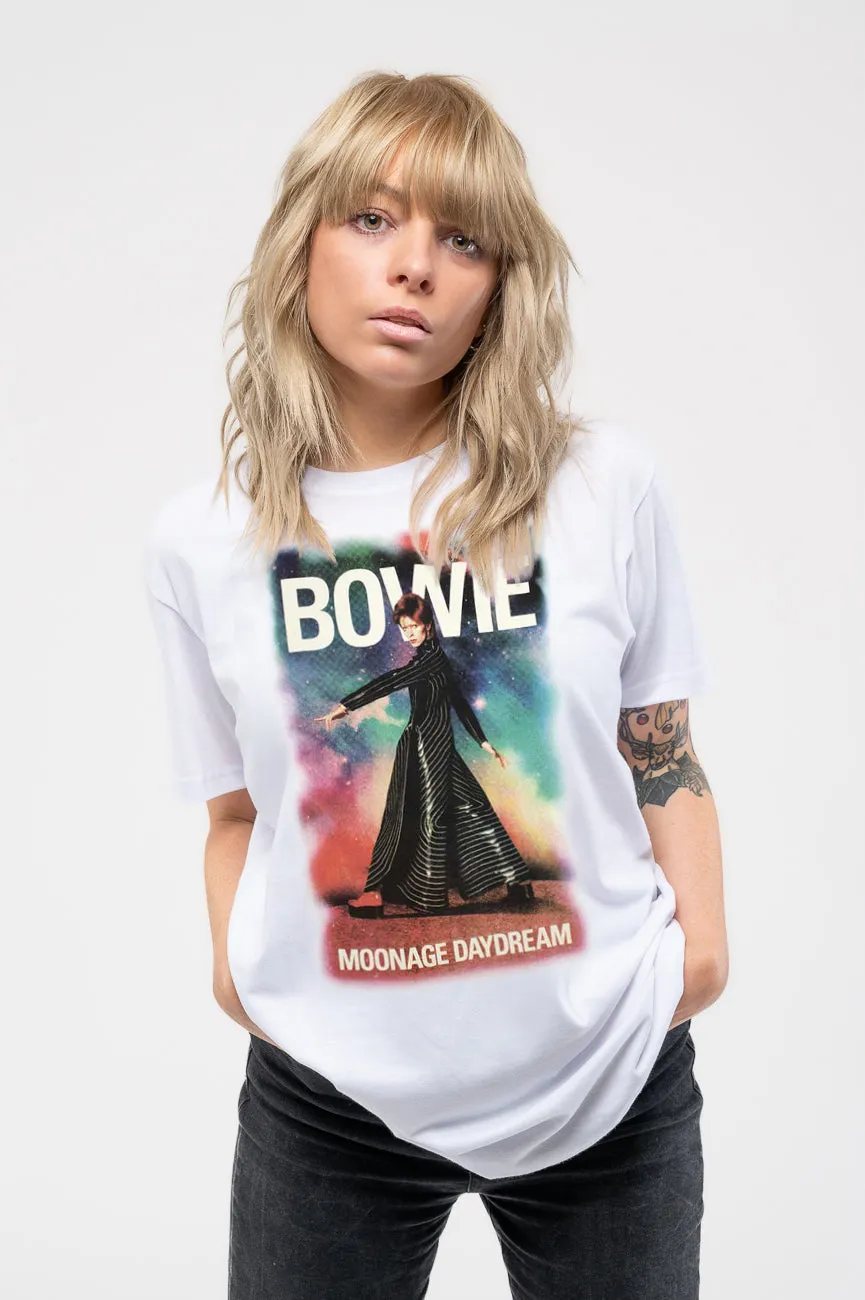 David Bowie Moonage 11 Fade Skinny Fit T Shirt sold by Paradiso Clothing