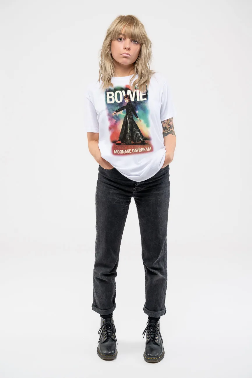 David Bowie Moonage 11 Fade Skinny Fit T Shirt sold by Paradiso Clothing product image thumbnail 2