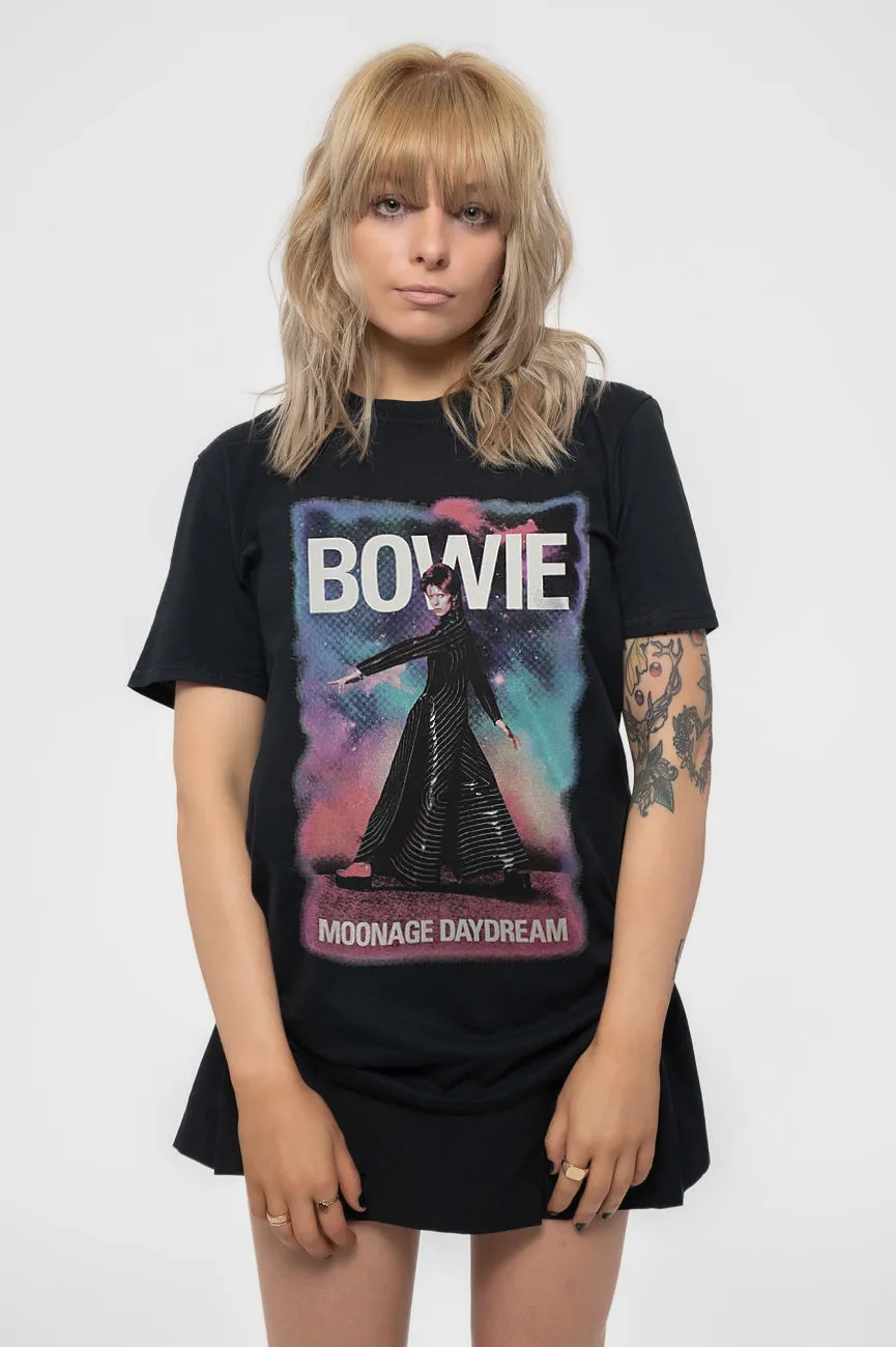 David Bowie Moonage 11 Fade Skinny Fit T Shirt sold by Paradiso Clothing