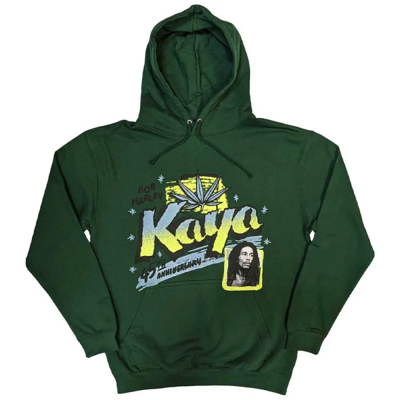 Bob Marley Kaya Pullover Hoodie made by Paradiso Clothing