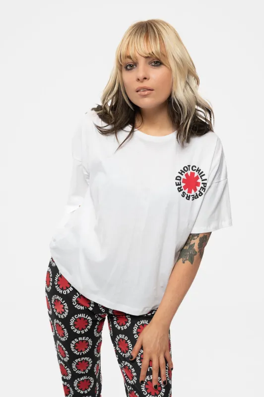 Red Hot Chili Peppers Classic Asterisk Pyjamas made by Paradiso Clothing