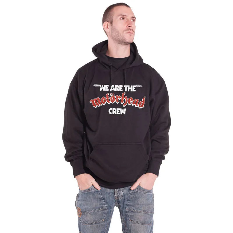Motorhead Crew Band Logo Pullover Hoodie sold by Paradiso Clothing