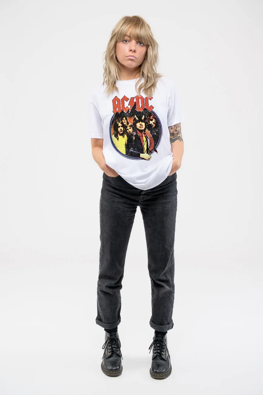 AC/DC Highway To Hell Circle Skinny Fit T Shirt sold by Paradiso Clothing product image thumbnail 2