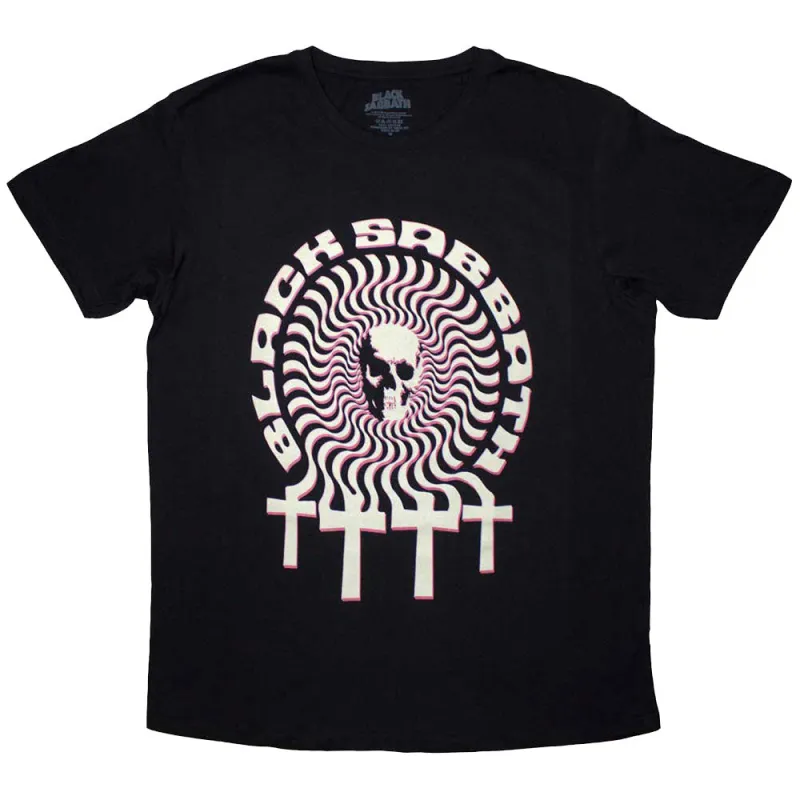 Black Sabbath Hypnotic Skull T Shirt sold by Paradiso Clothing