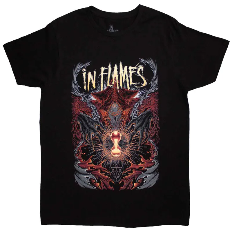 In Flames Ghost In My Head Band Logo T Shirt made by Paradiso Clothing
