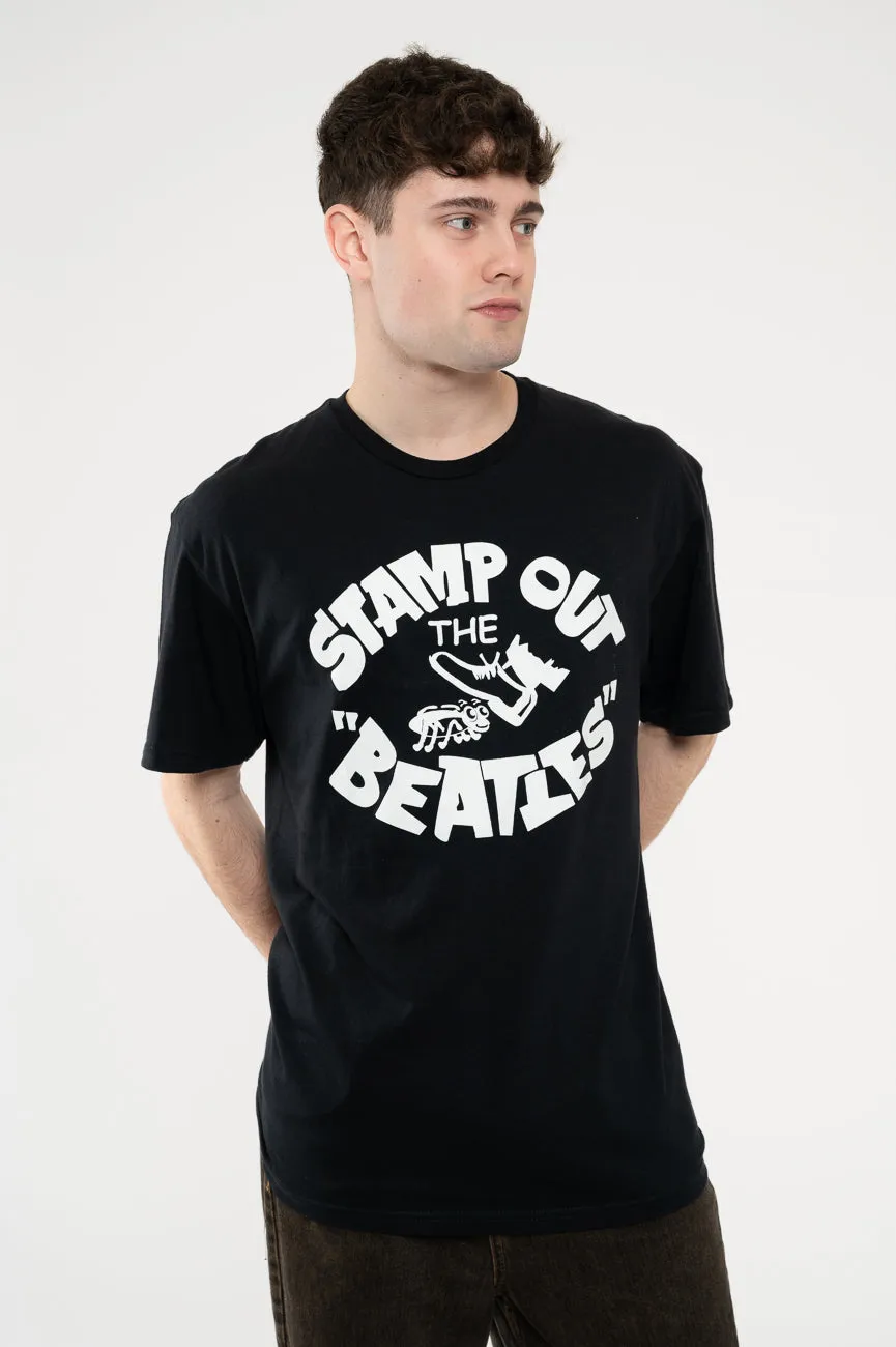 The Beatles Stamp Out The T Shirt sold by Paradiso Clothing