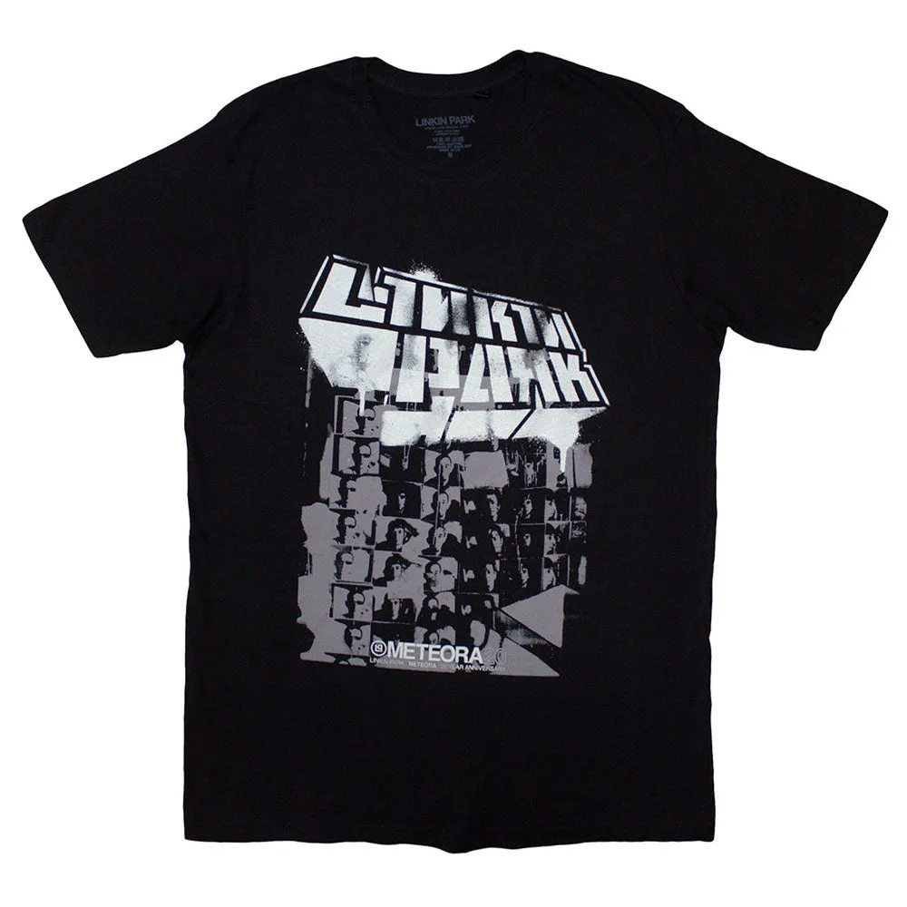 Linkin Park Spray Collage T Shirt sold by Paradiso Clothing