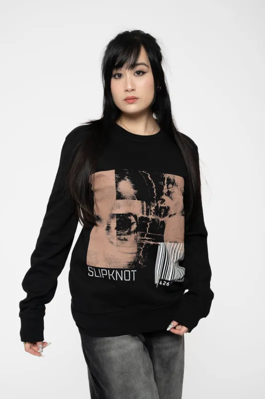 Slipknot The End So Far Faces And Barcode Sweatshirt made by Paradiso Clothing