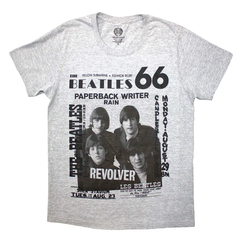The Beatles Shea Stadium 1966 T Shirt sold by Paradiso Clothing