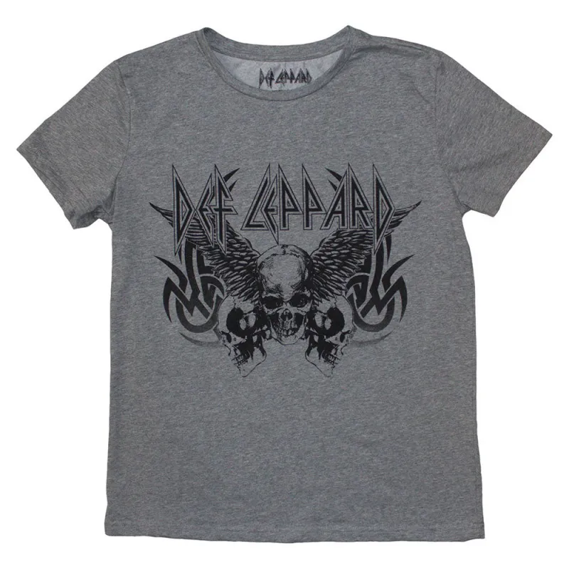 Def Leppard Tribal Skull Womens T Shirt made by Def Leppard