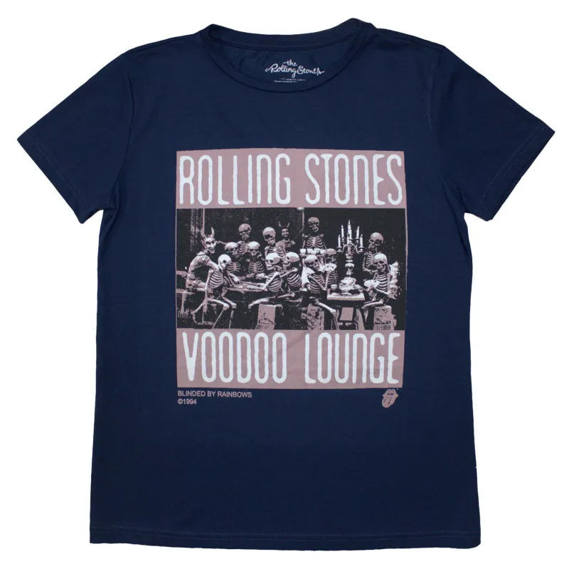 The Rolling Stones Voodoo Skulls Womens T Shirt sold by Paradiso Clothing