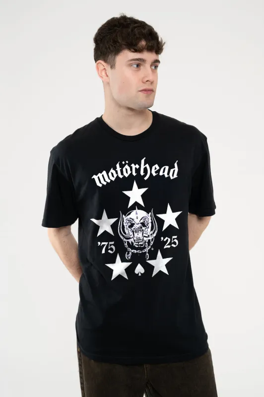 Motorhead 50 Years BMG Logo T Shirt sold by Paradiso Clothing