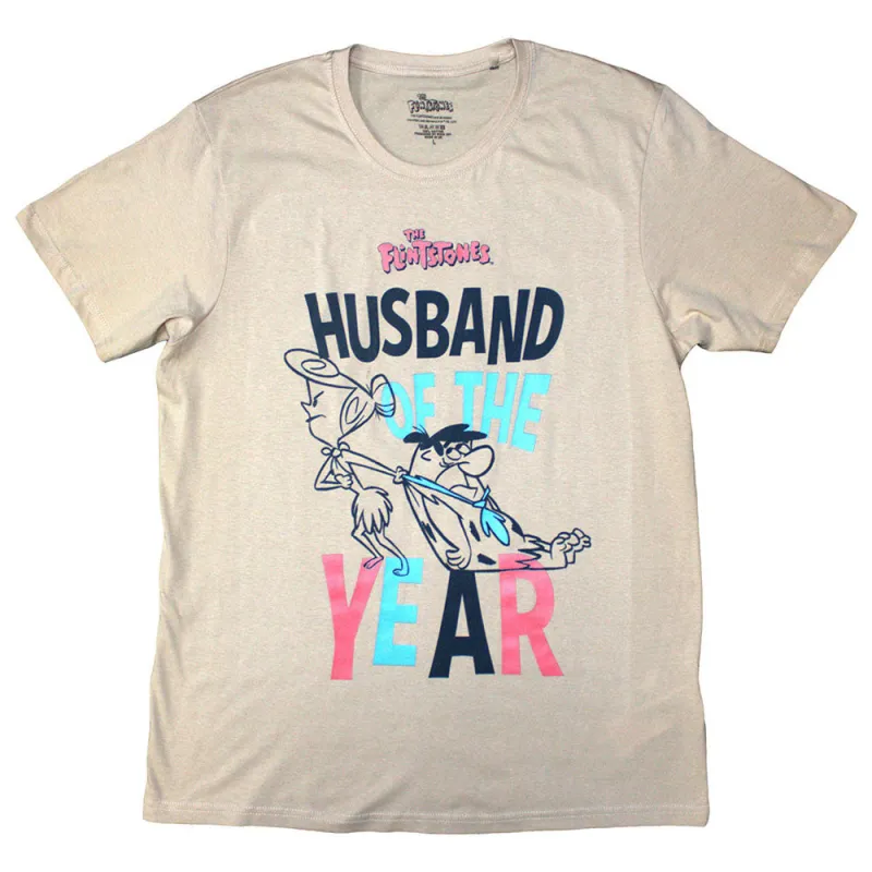 The Flintstones Husband Of The Year T Shirt made by Paradiso Clothing