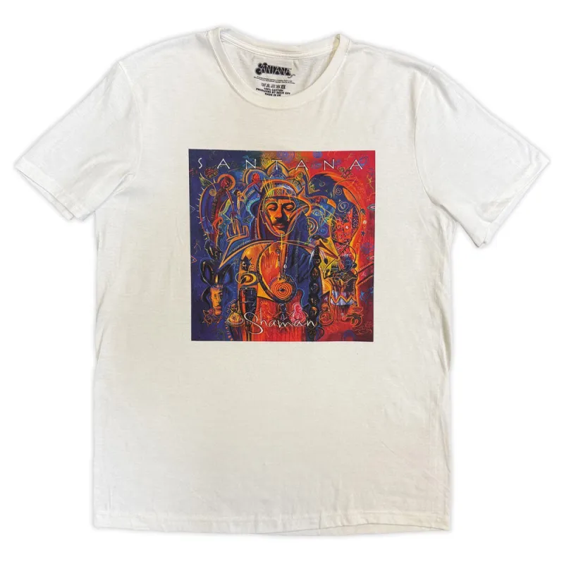 Santana Shaman Band Logo T Shirt sold by Paradiso Clothing
